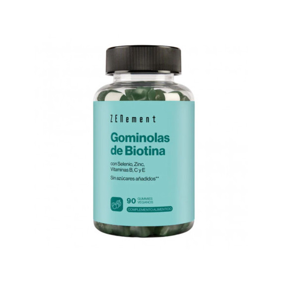 Zn- Biotina Gummies  con Selenio, Zinc, Vitaminas B,c y E  ZENEMENT