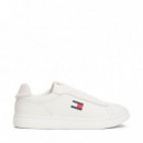 Zapatillas de Diseño Retro con Piel  TOMMY HILFIGER