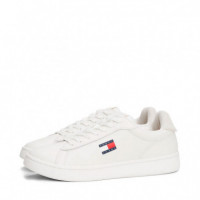 Zapatillas de Diseño Retro con Piel  TOMMY HILFIGER