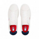 Zapatillas de Diseño Retro con Piel  TOMMY HILFIGER