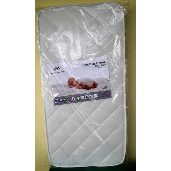 Colchon Cuna Visco Respiral MINIMONDO