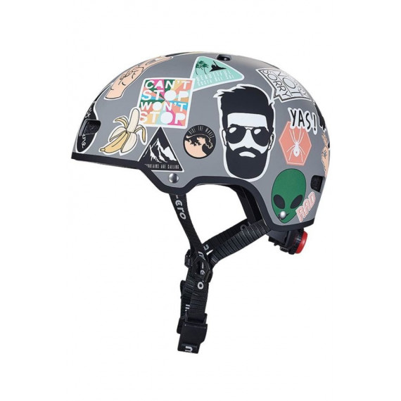Casco de Proteccion Stickers "m"  M-CRO