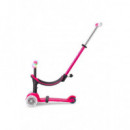 Patinete MINI2GROW Deluxe Led Rosa  M-CRO