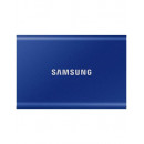 SAMSUNG Disco Duro Externo Ssd 1TB T7 Azul con Tipo C MU-PC1T0H/WW