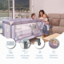 Cuna de Viaje Gris-azul Estrellitas  MS