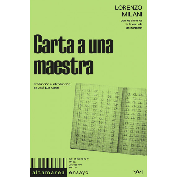 Carta a una Maestra   2024