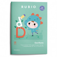 Escritura con Letra de Imprenta +4 Aãos Volumen 1 A4 Rubio   2024