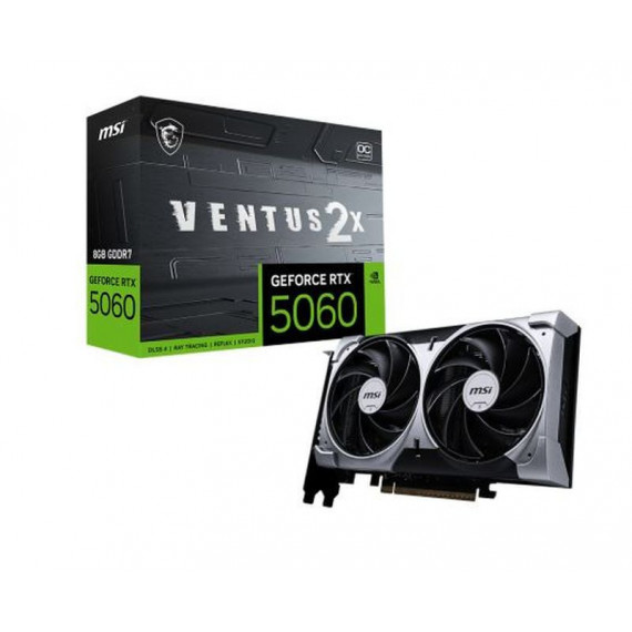 MSI Tarjeta Grafica Rtx 5060 8G Ventus 2X Oc