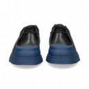 Punta Azul Wallaby Piel Negro  CAMPER