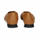 Costura Talon Bailarina Piel Cuero  CAMPER