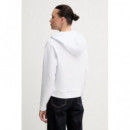 Sudadera con Capucha y Logo Strass de ARMANI EXCHANGE