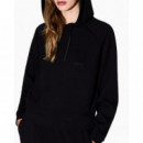 Sudadera con Capucha y Logo Strass de ARMANI EXCHANGE