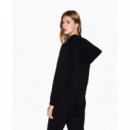 Sudadera con Capucha y Logo Strass de ARMANI EXCHANGE