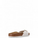 BIRKENSTOCK - Madrid Bf Patent - White - 1005310/WHITE