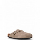 BIRKENSTOCK - Boston Shearling Leve - Taupe - 1028289/TAUPE