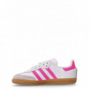 ADIDAS ORIGINALS - Samba Og C - Ftwwht Lucpnk GUM3 - JQ2827/FTWWHT Lucpnk GUM3