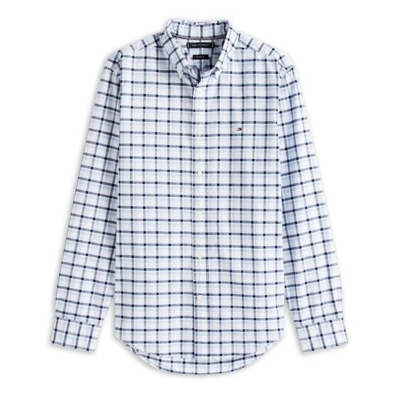 TOMMY HILFIGER - Heritage Oxford Easy Check Shirt - 0MS - F|MW0MW39461/0MS