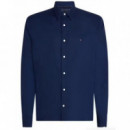 TOMMY HILFIGER - Dobby Structure Rf Shirt - C7G - F|MW0MW39446/C7G