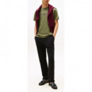 TOMMY HILFIGER - Brand Love Hilfiger Tee - Pli - F|MW0MW40324/PLI