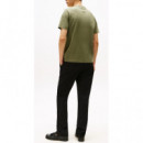 TOMMY HILFIGER - Brand Love Hilfiger Tee - Pli - F|MW0MW40324/PLI