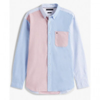 TOMMY HILFIGER - Americana Blocking Shirt - 0GY - F|MW0MW40576/0GY