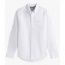 TOMMY HILFIGER - Flex Poplin Fake Solid Rf Shirt - 0K4 - F|MW0MW39437/0K4