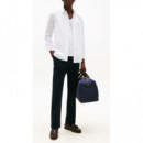 TOMMY HILFIGER - Flex Poplin Fake Solid Rf Shirt - 0K4 - F|MW0MW39437/0K4