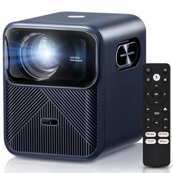 WANBO Mozart 1 Pro Proyector 1080P, 900 Lúmenes, Android TV 11.0 y Wifi