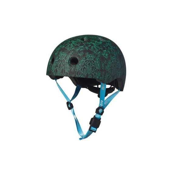 Casco de Proteccion Mandala Verde/azul "m"  M-CRO