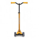 Patinete Maxi Deluxe Pro Led Amarillo  M-CRO