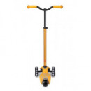 Patinete Maxi Deluxe Pro Led Amarillo  M-CRO