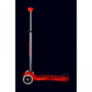 Patinete Maxi Deluxe Glow Led Rojo  M-CRO