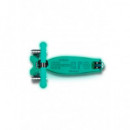 Patinete Maxi Deluxe Glow Led Turquesa  M-CRO