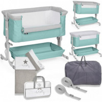 Minicuna Comfy Verde C/textil Wish  MS