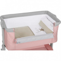 Minicuna Comfy Rosa C/textil Wish  MS
