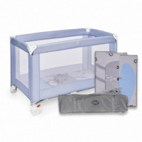 Cuna de Viaje Basic Azul Conejito  MS