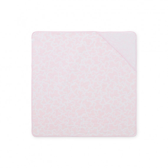 TOUS Toalla/capa de Baño con Manopla Rosa