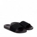 Chanclas de Lona con Logo  CALVIN KLEIN
