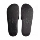 Chanclas de Lona con Logo  CALVIN KLEIN