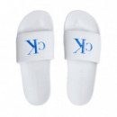 Chanclas con Logo  CALVIN KLEIN