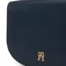 Bolso Saddle Mensajero con Inscripción  TOMMY HILFIGER