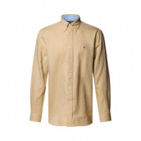 CAMISA LINEN BLEND