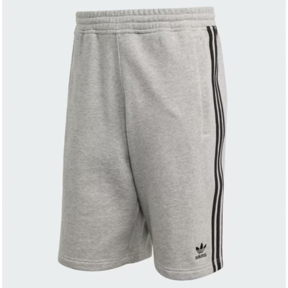 3-STRIPE Short Mgreyh/black ADIDAS