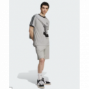 3-STRIPE Short Mgreyh/black ADIDAS