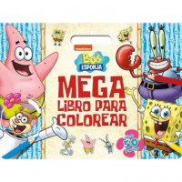 Bob Esponja. Megalibro para colorear