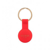 GUESS Funda Llavero Para AIRTAG Roja