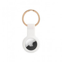 GUESS Funda Llavero Para AIRTAG Blanca