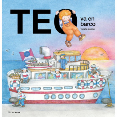 Teo va en barco