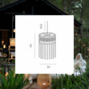 Lámpara Colgante sin Cables Mykonos- Interior/exterior- Essentials®  ESSENTIALS