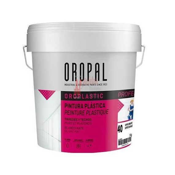 Oropro 40 Blanco Mate - 5l